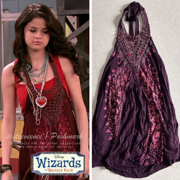 Free People Halter Beaded Tunic ASO Alex Russo - Picture 1 of 8